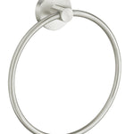 Towel Ring Wall Mounted Bathroom Storage Non Rust Brass | Brushed Nickel