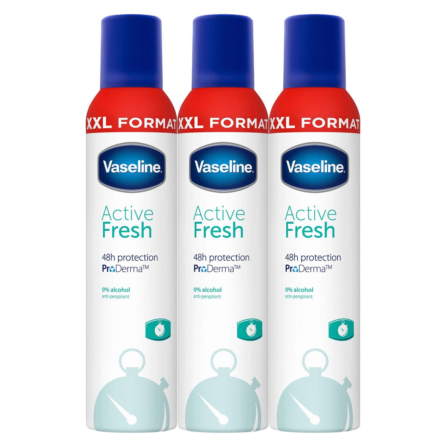 Roll On & Anti-perpirant For Fresh, Dry & Sensitive Skin, 3x250ml