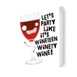 Wine' Birthday Card Official Product