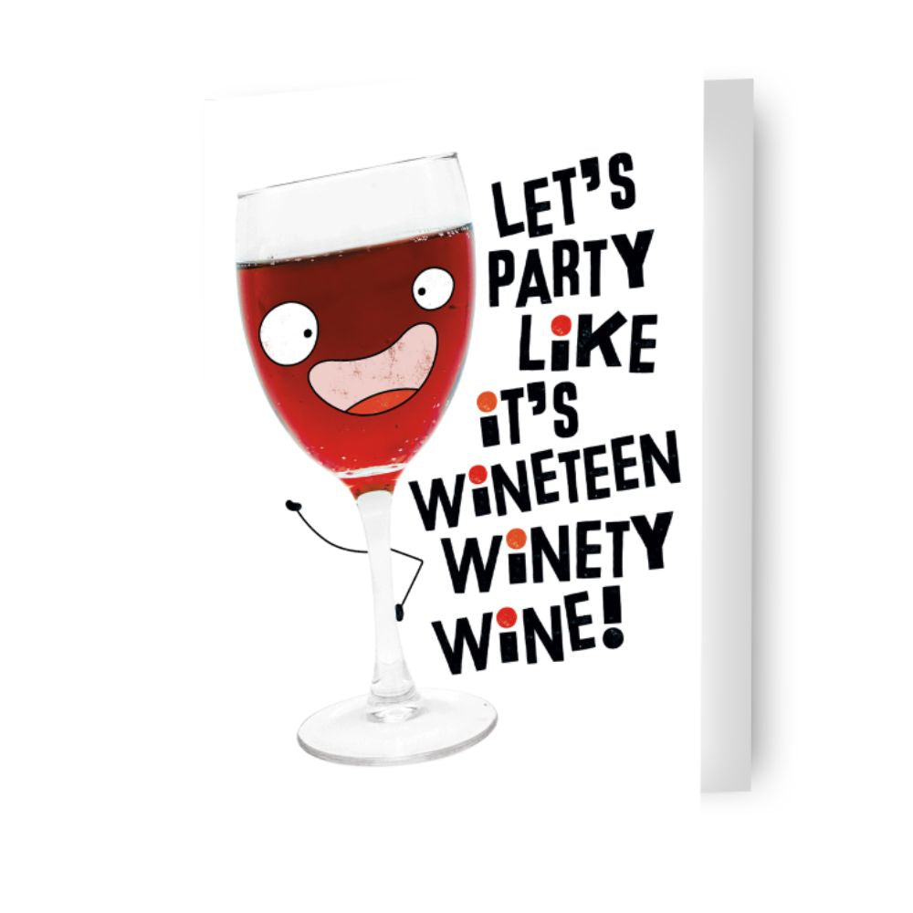 Wine' Birthday Card Official Product
