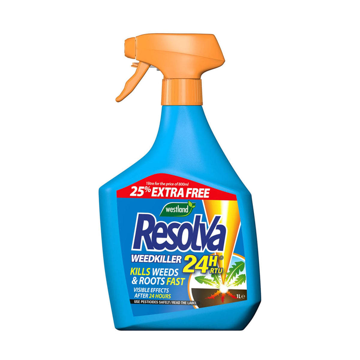 Weedkiller 24h Ready-to-use Spray | Set of 2