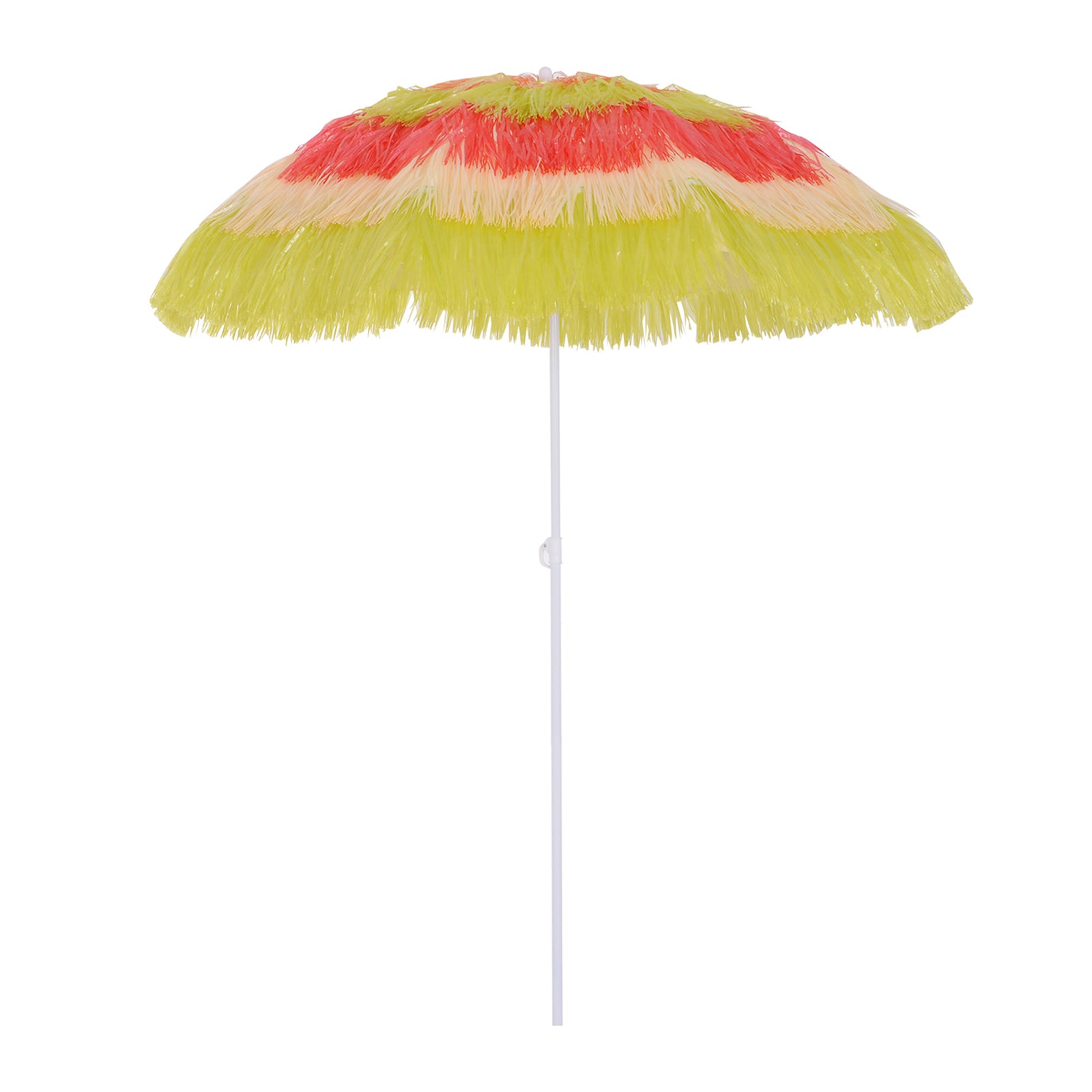 1.6m Hawaii Beach Sun Umbrella - Folding Parasol | Multi Colour