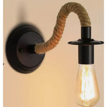 Bath Plus TB+ Vintage Hemp Rope Industrial Wall Light