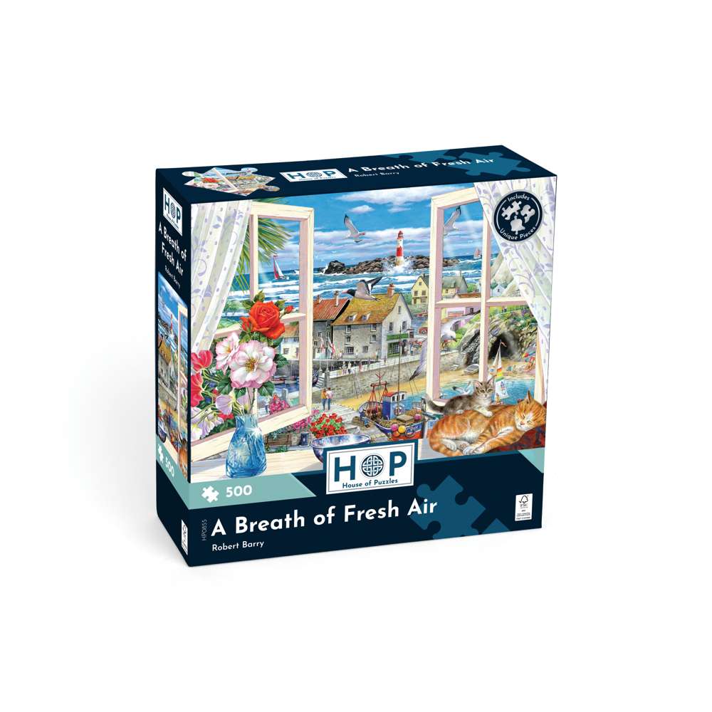 The House of Puzzles A Breath Of Fresh Air 500 Piece Jigsaw Puzzle