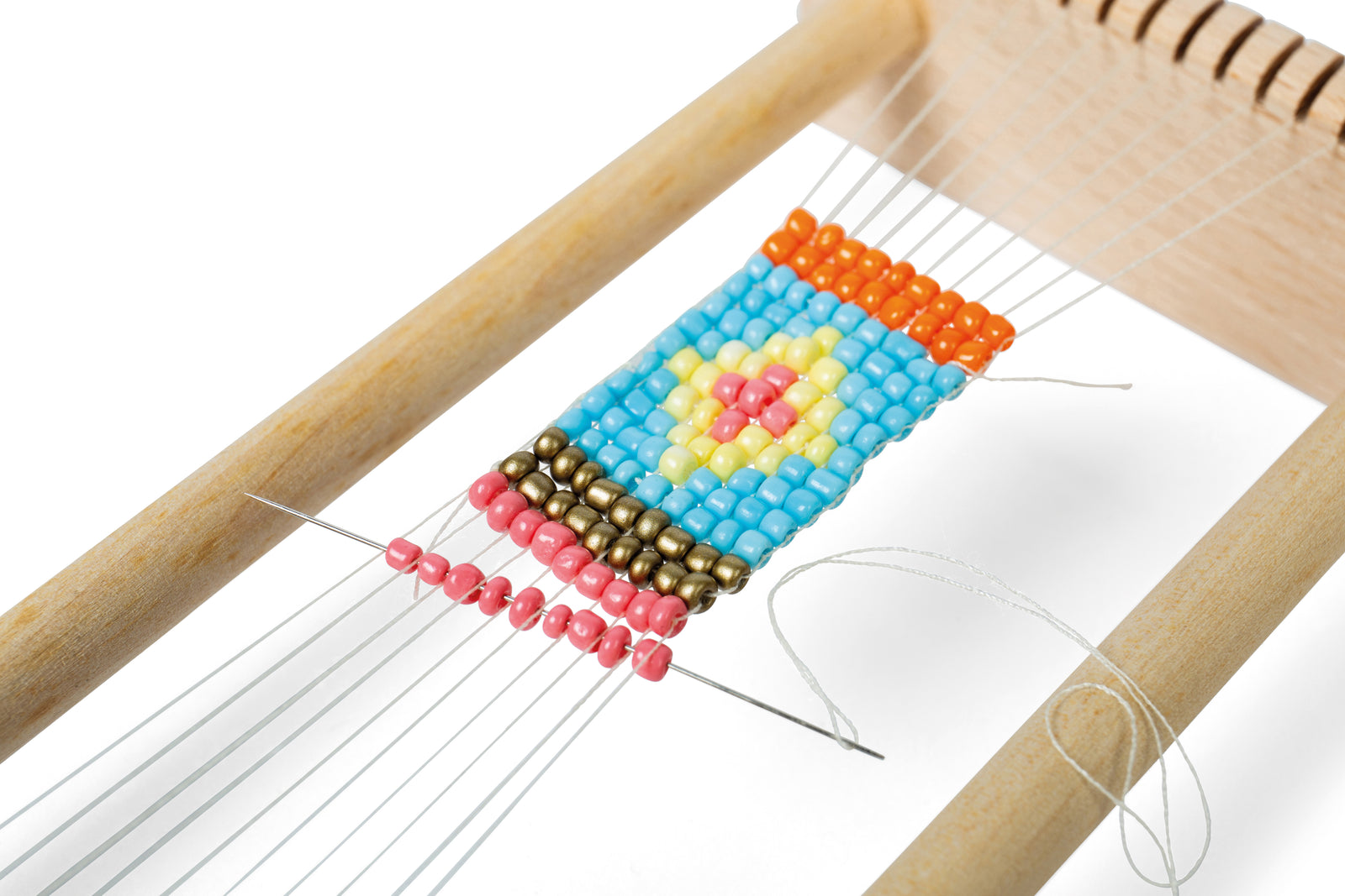Bigjigs Toys Bead Weaving Loom For Kids
