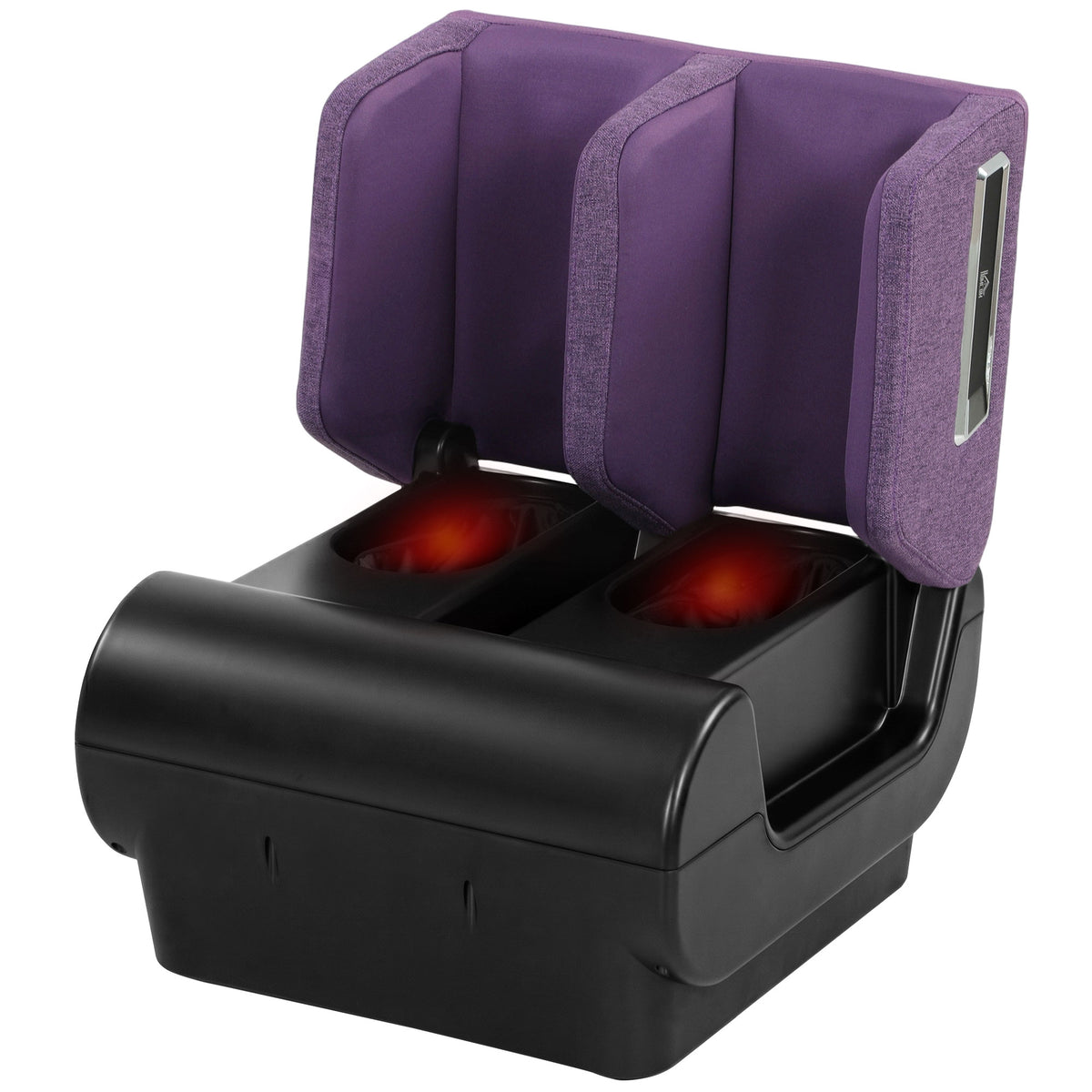 HOMCOM 2 In 1 Foot Massager Machine & Ottoman With Heat