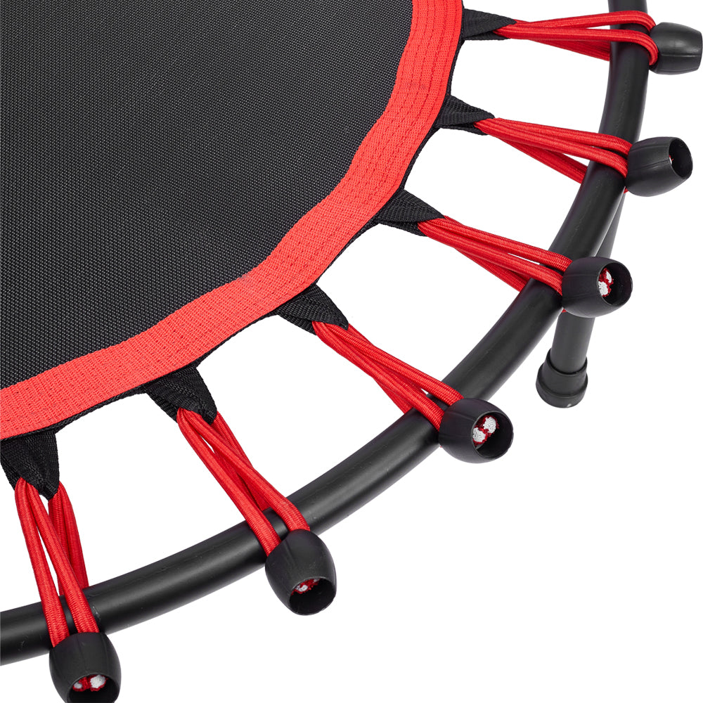 40in Bungee Cords Round Trampoline | Red
