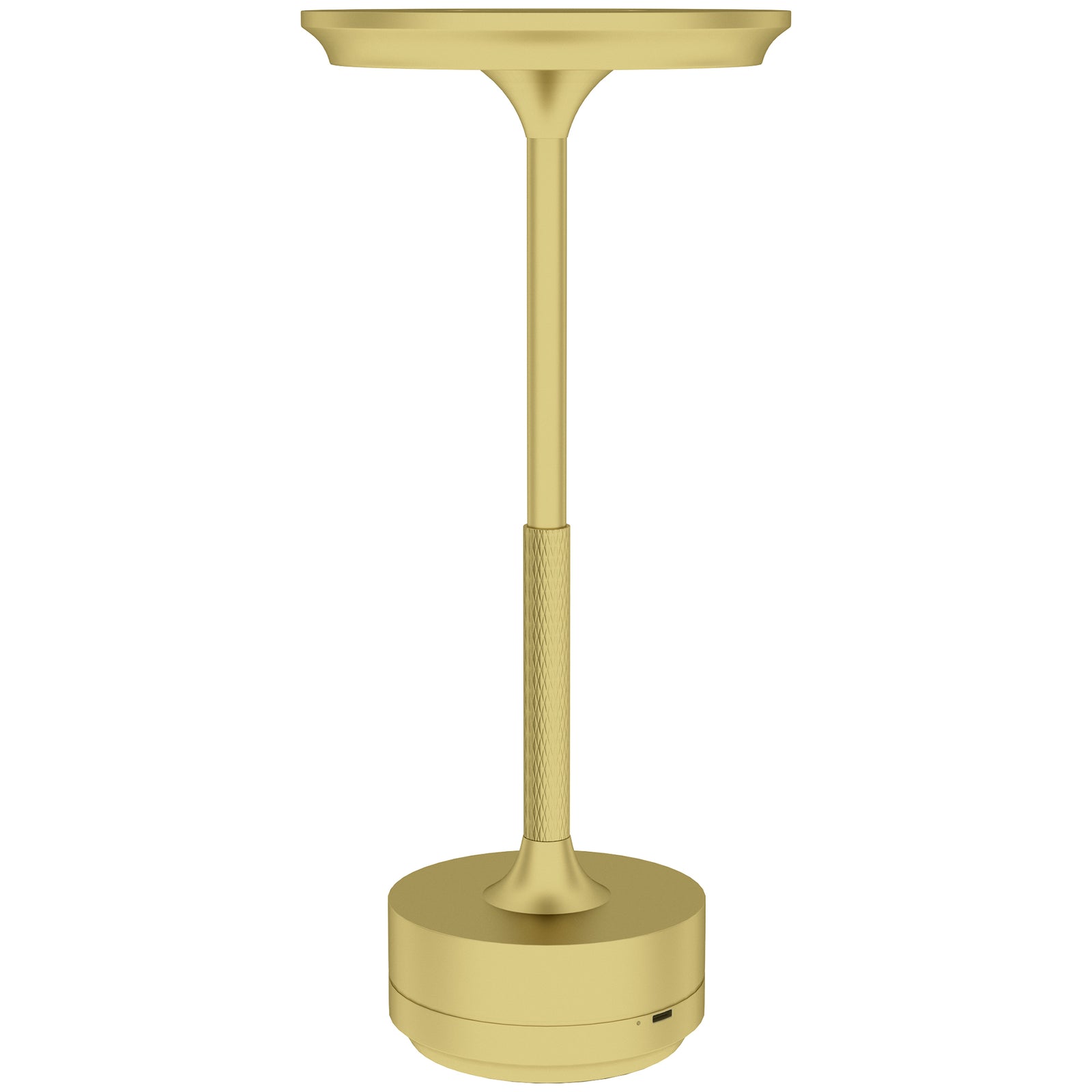 Led Cordless Table Lamp With Battery Operated For Bedroom | One Size | Gold