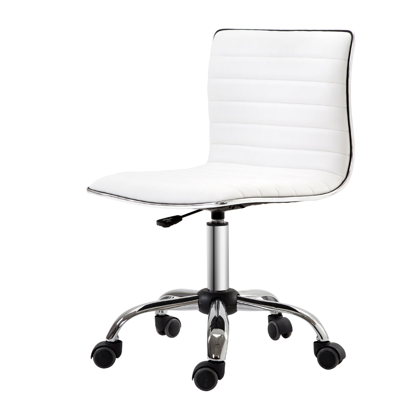 Ergonomic Executive Chair Armless | White