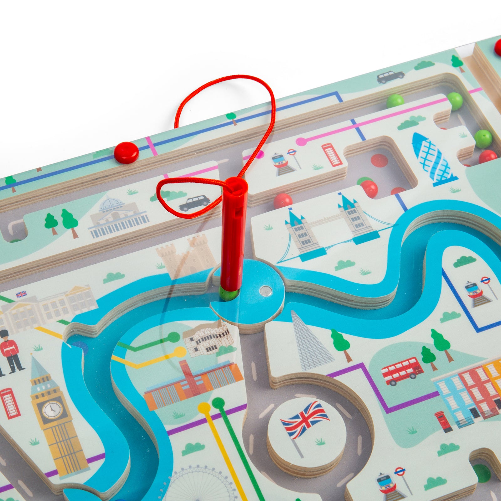 London Magnetic Maze Puzzle For Kids