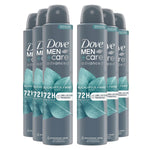 Men+care Advanced Antiperspirant Deodorant Spray Eucalyptus + Mint, 6x200ml