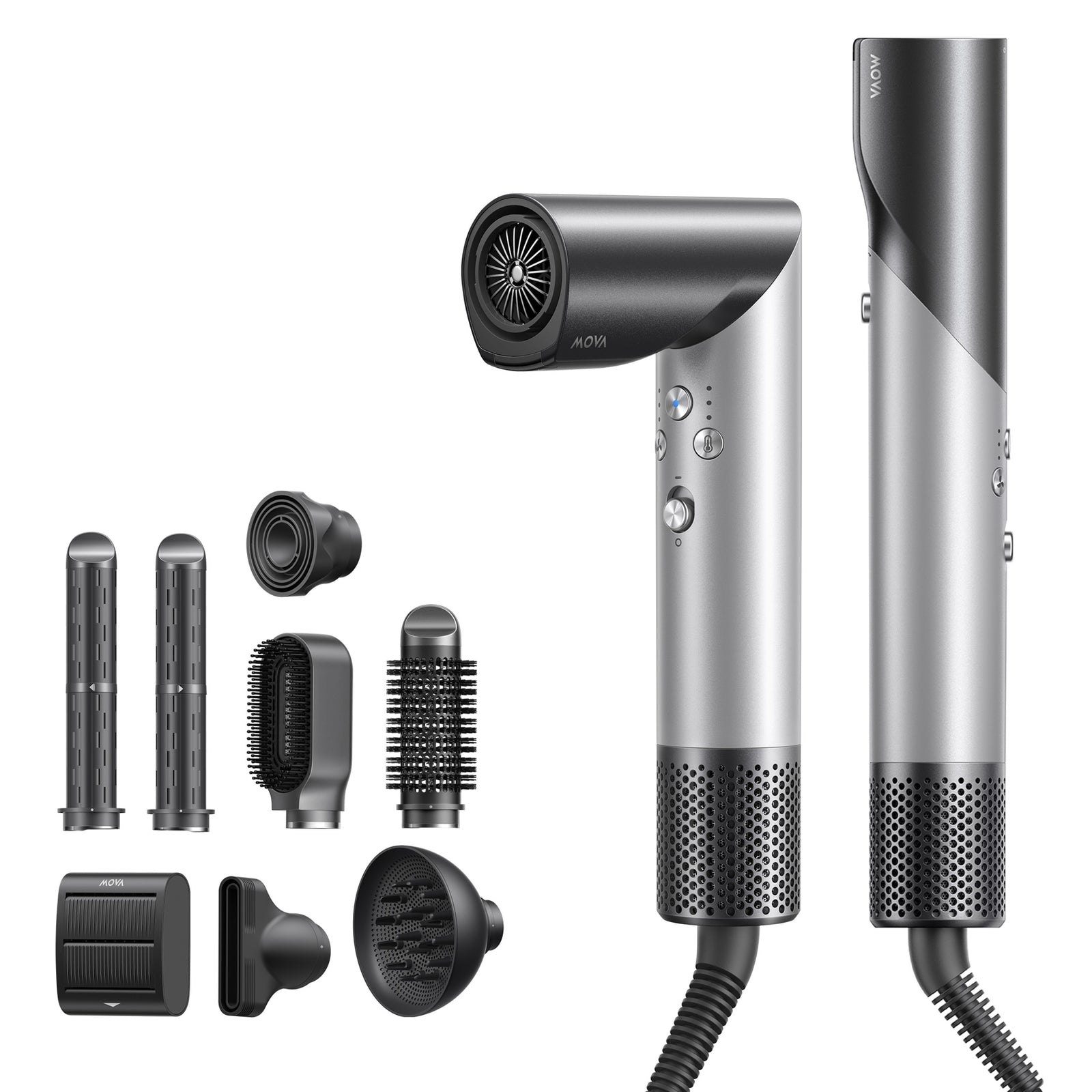 Master 10 Hair Styler With Accessories | Silver