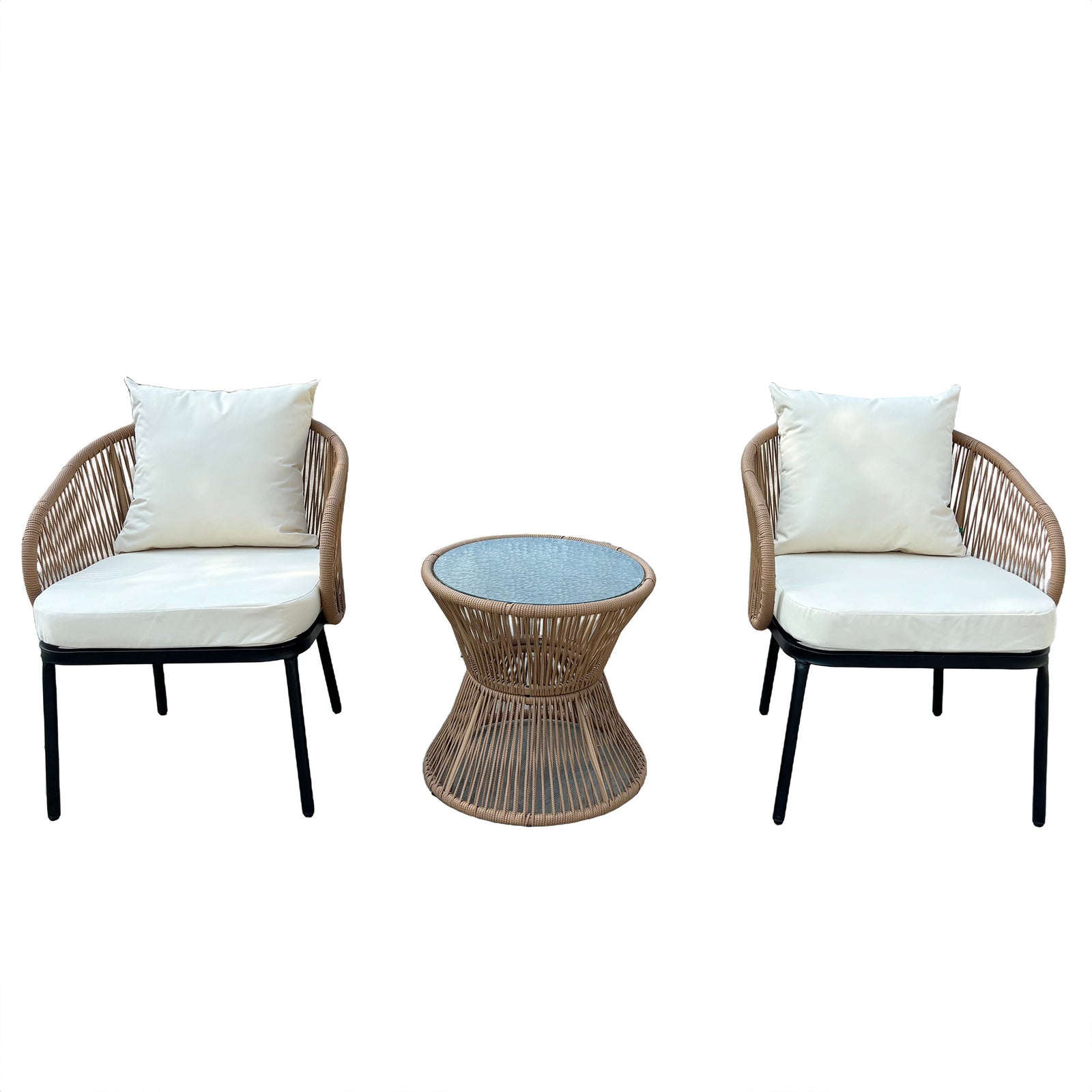 Florent Patio Bistro Set | Natural
