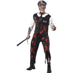 Zombie Policeman Adult Costume | Medium