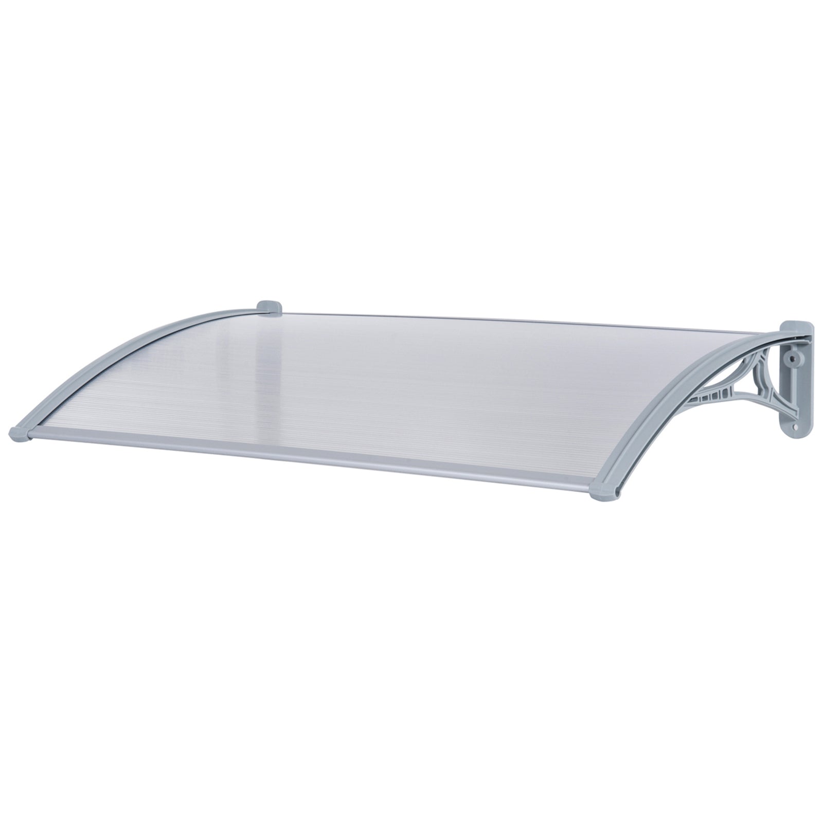 140cm Front Door Awning, Aluminium Rain Cover