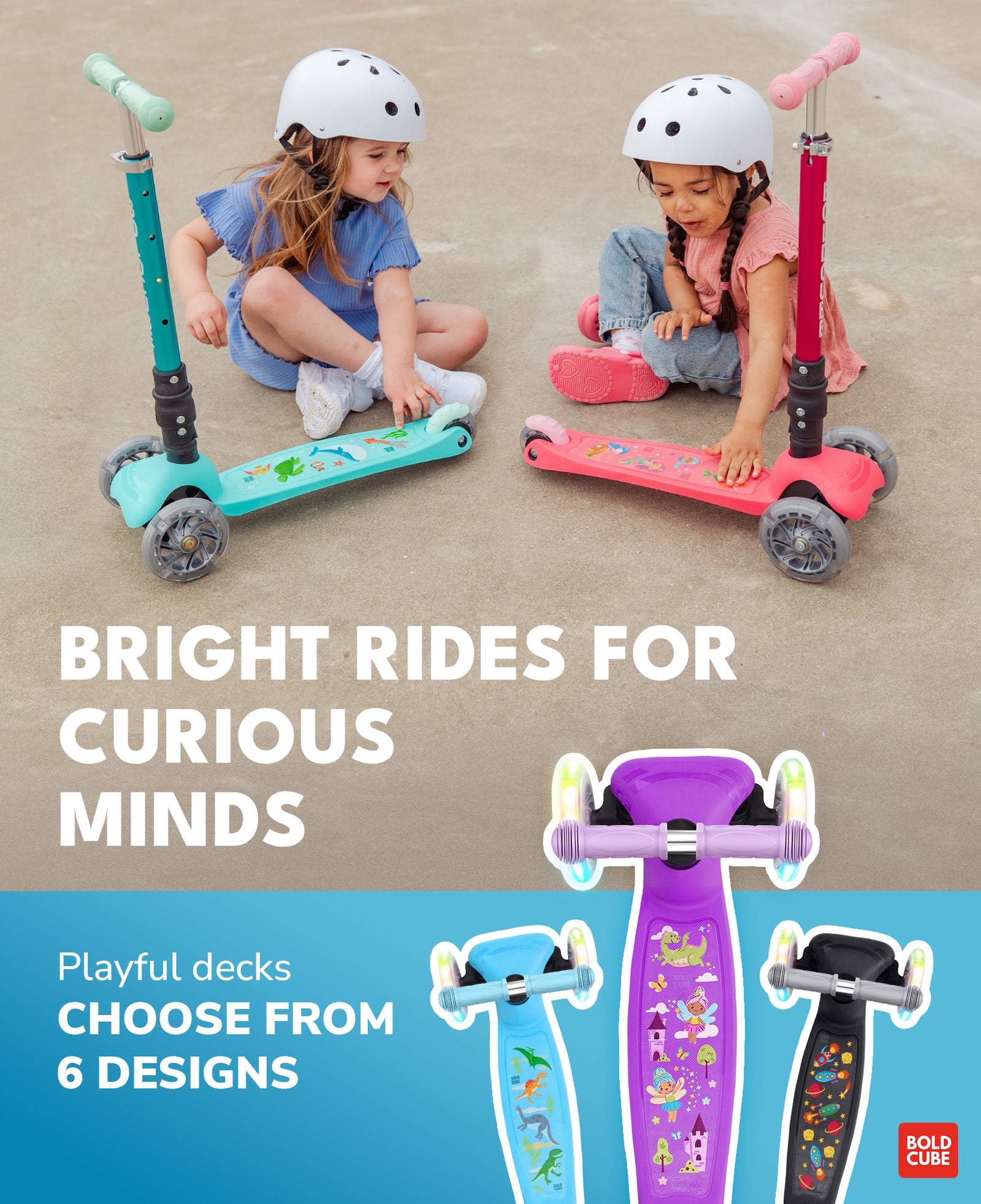 Teeny Fold 3 Wheel Scooter