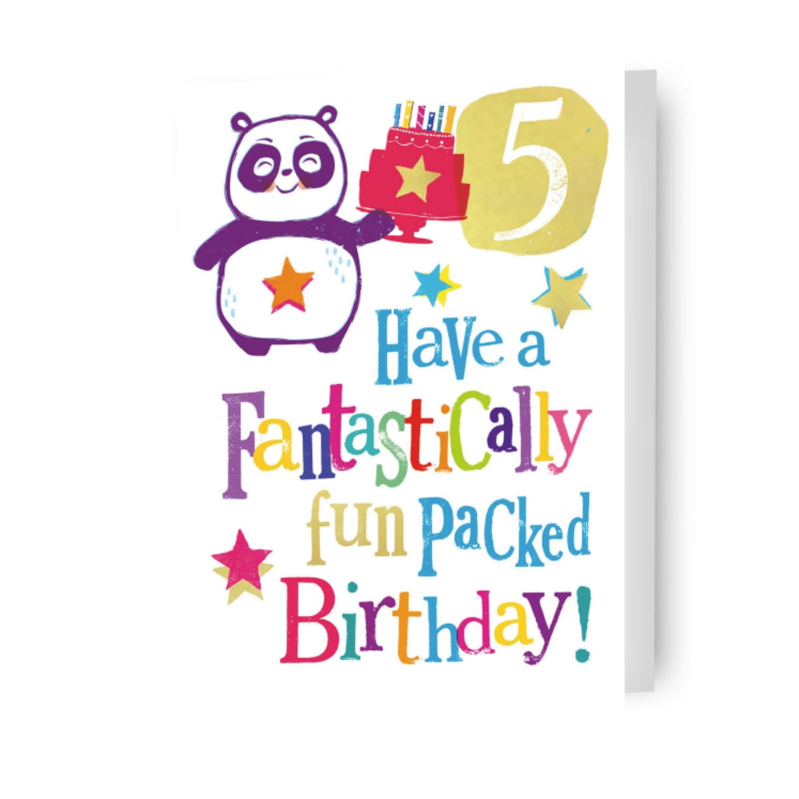 Age 5 Birthday Card Official Product