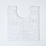 Spa Supreme Luxury Bath Mat | Pedestal Mat | White