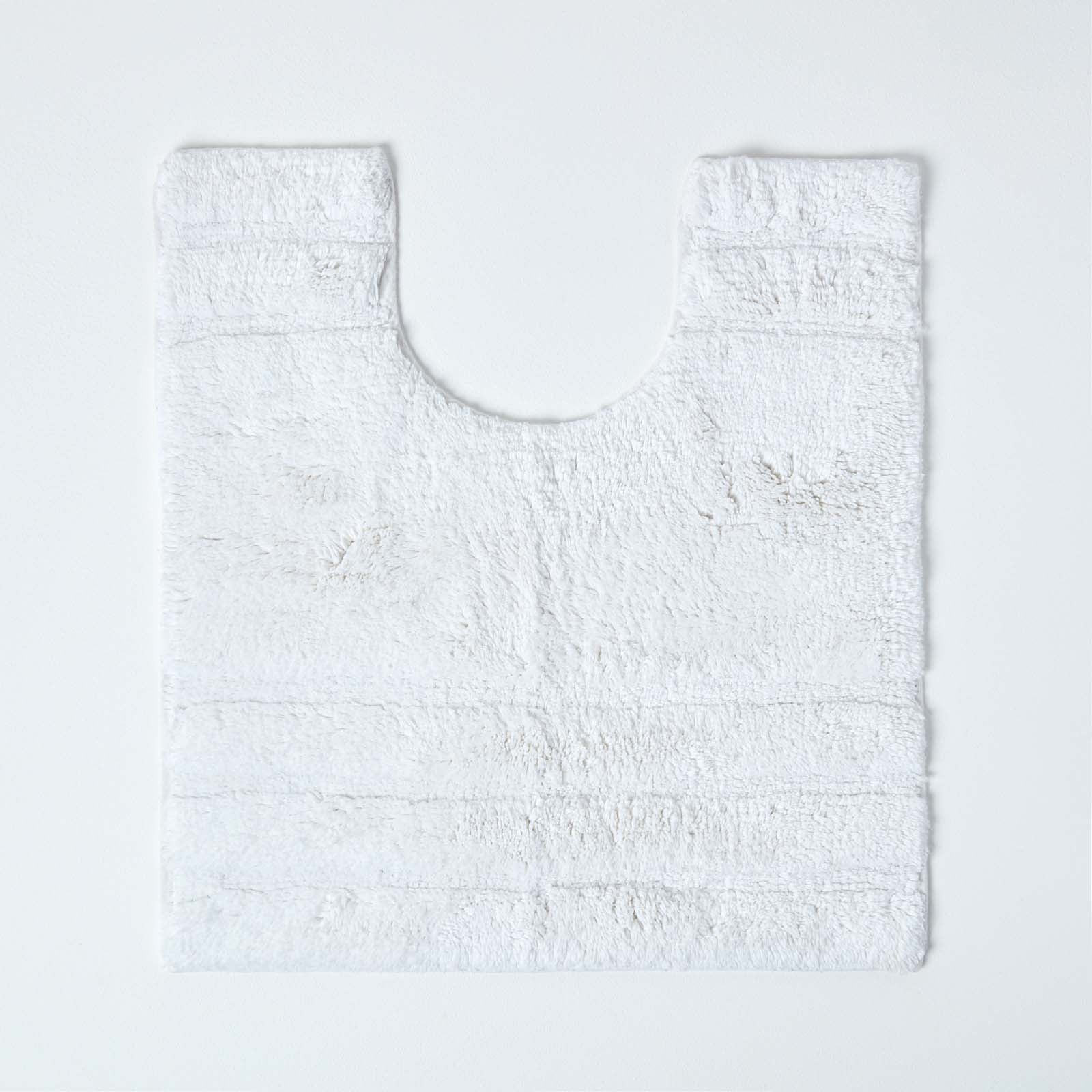 Spa Supreme Luxury Bath Mat | Pedestal Mat | White