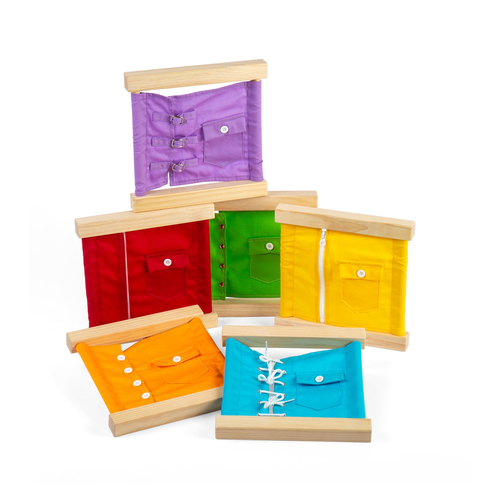 6pcs Wooden Fastening Frames