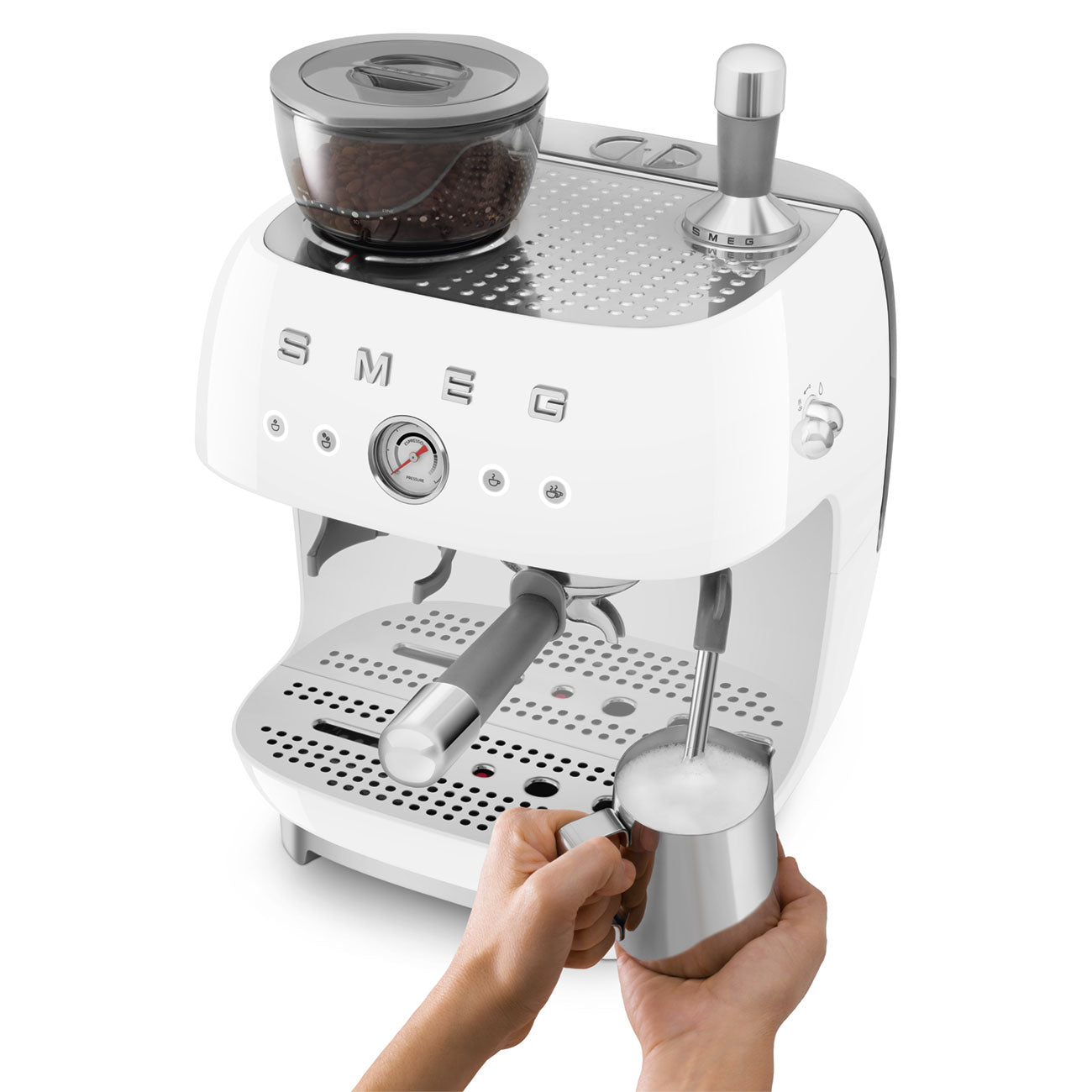 Egf03 Bean To Cup Coffee Machine | White