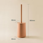 Toilet Brush, Free-standing, Polyresin Soft Touch, Sand, Saona Collection