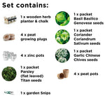 Gift Chalk Board Herb Garden Gift Set
