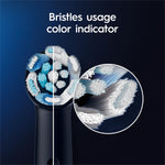 Io Ultimate Clean Toothbrush Refill Replacement Heads Black, Pack Of 2