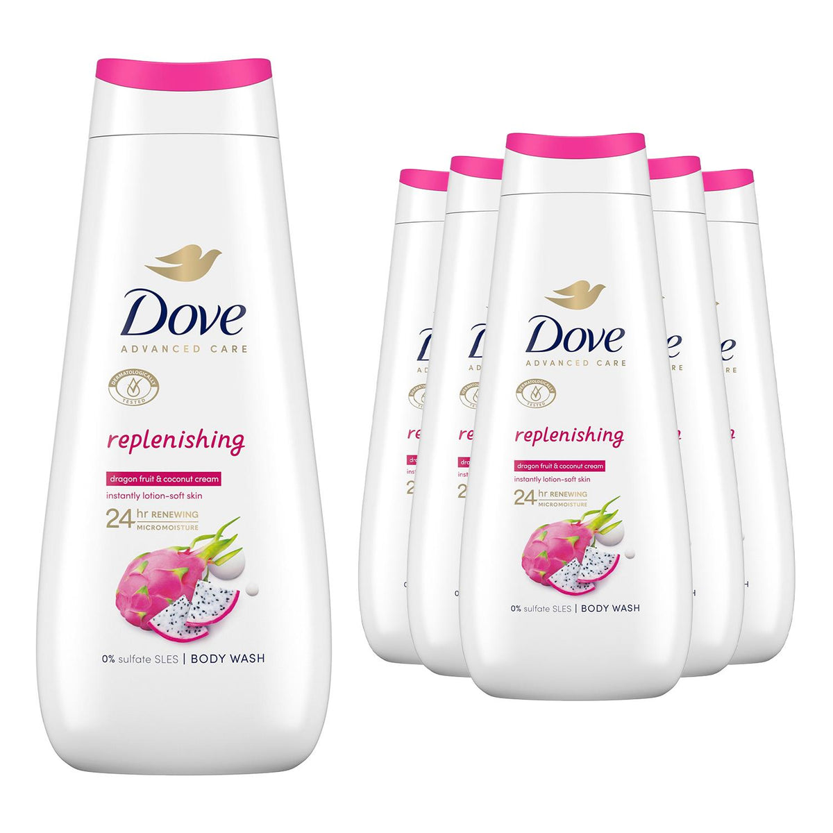 Advanced Care Body Wash Replenishing 400ml | Set of 6
