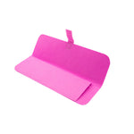 Hair Straightener Heat Protection Storage Case Pink Foldable Flat Iron Bag