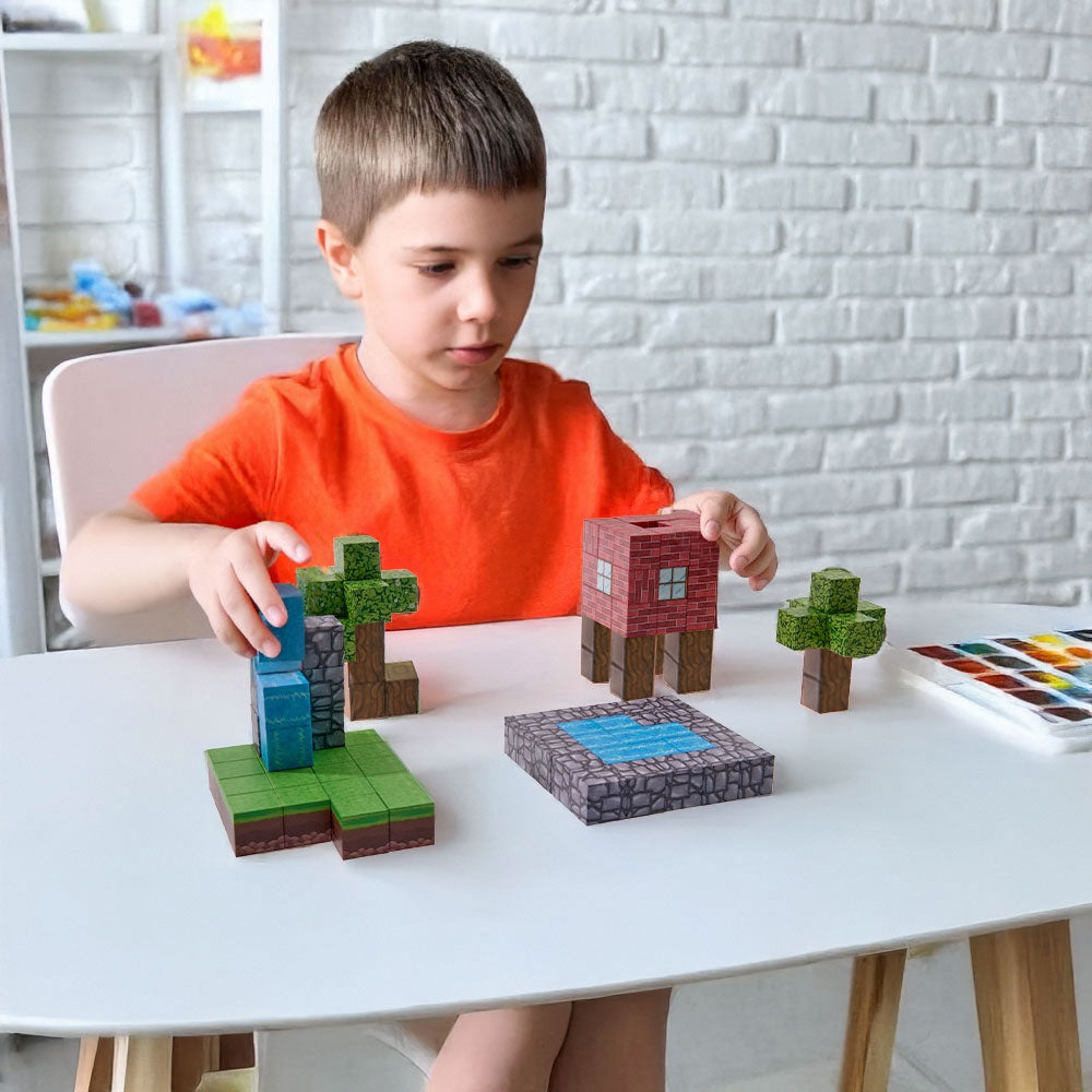 Magnetic Building Blocks Set For Kids 100pcs Stem Educational