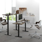 Height Adjustable Electric Standing Desk Preset | Black