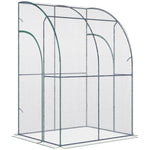 143x118x212cm Walk-in Lean-to Greenhouse