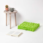 Cotton Stars Floor Cushion | 40cm x 40cm | Green