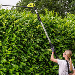 Garden Gear 20v Telescopic Hedge Trimmer + 20v Battery, Charger, Blade Cover And Shoulder Harness