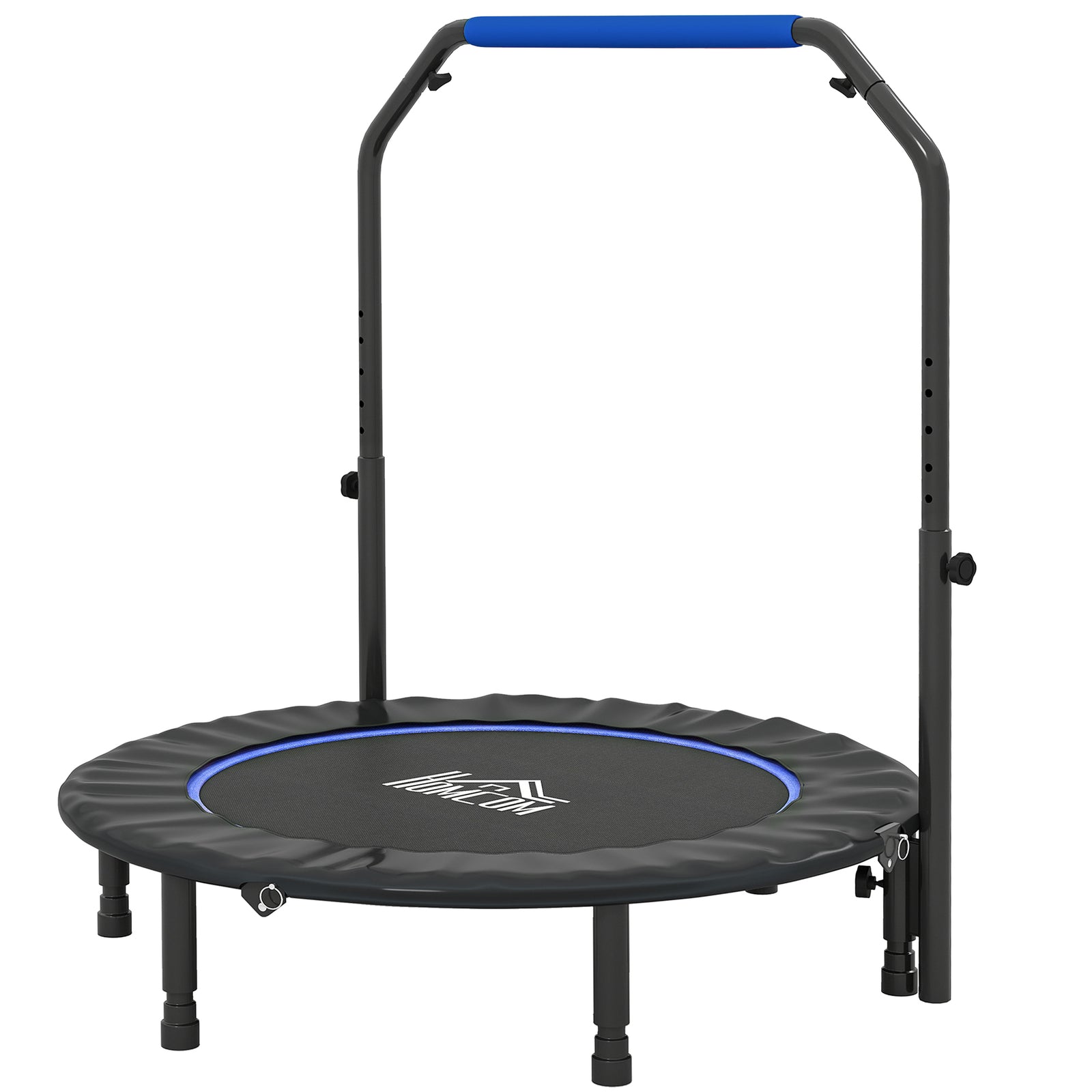 45 Foldable Mini Trampoline Fitness Trampoline Rebounder | Blue