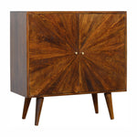 Artisan Furniture Solid Mango Wood Chestnut Sunrise Cabinet