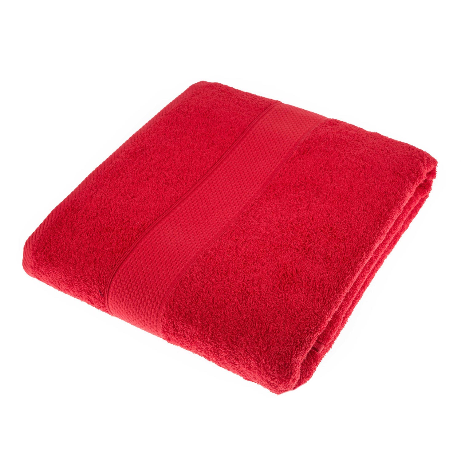 Turkish Cotton 500gsm Towel | Jumbo Towel | Red