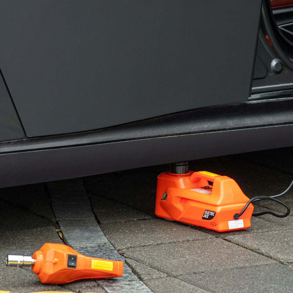 5 Ton 12v Automatic Car Jack Kit, Impact Wrench