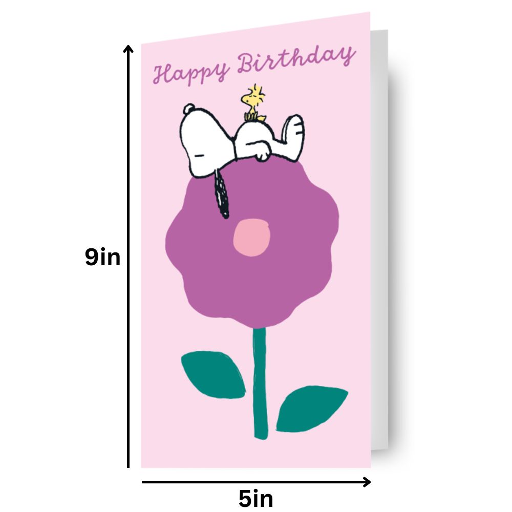 Peanuts Birthday Card Official Product