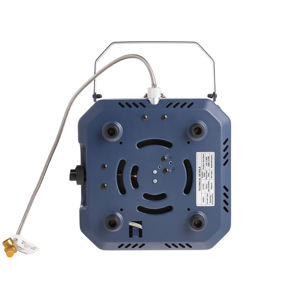 Living and Home Foldable Camping Gas Stove With 2 Burners