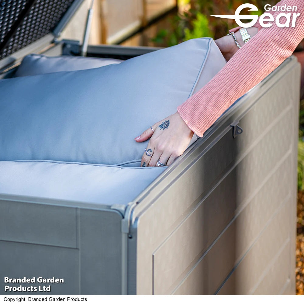 Garden_Gear 680-litre Lockable Garden Storage With Sit On Lid