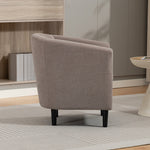 Beulah Fabric Accent Chair | Brown