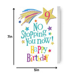 Age 9 Birthday Card Official Product