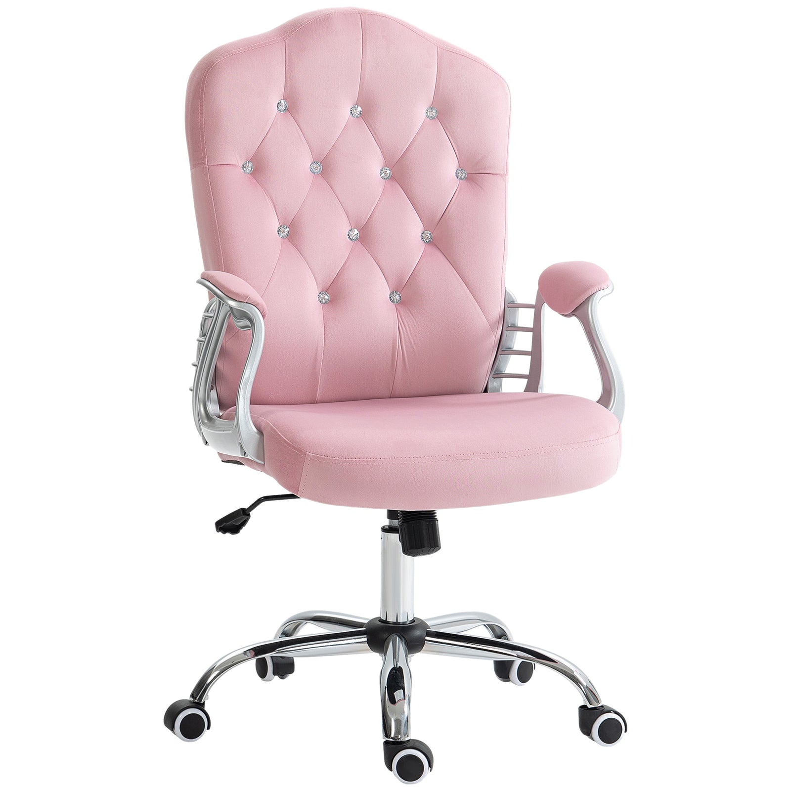 Adjustable Pink Home Office Chair