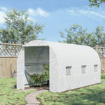 Garden Greenhouse Polytunnel 4.5lx2w M