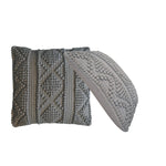 Nola Cushion Set | Set of 2 | Grey