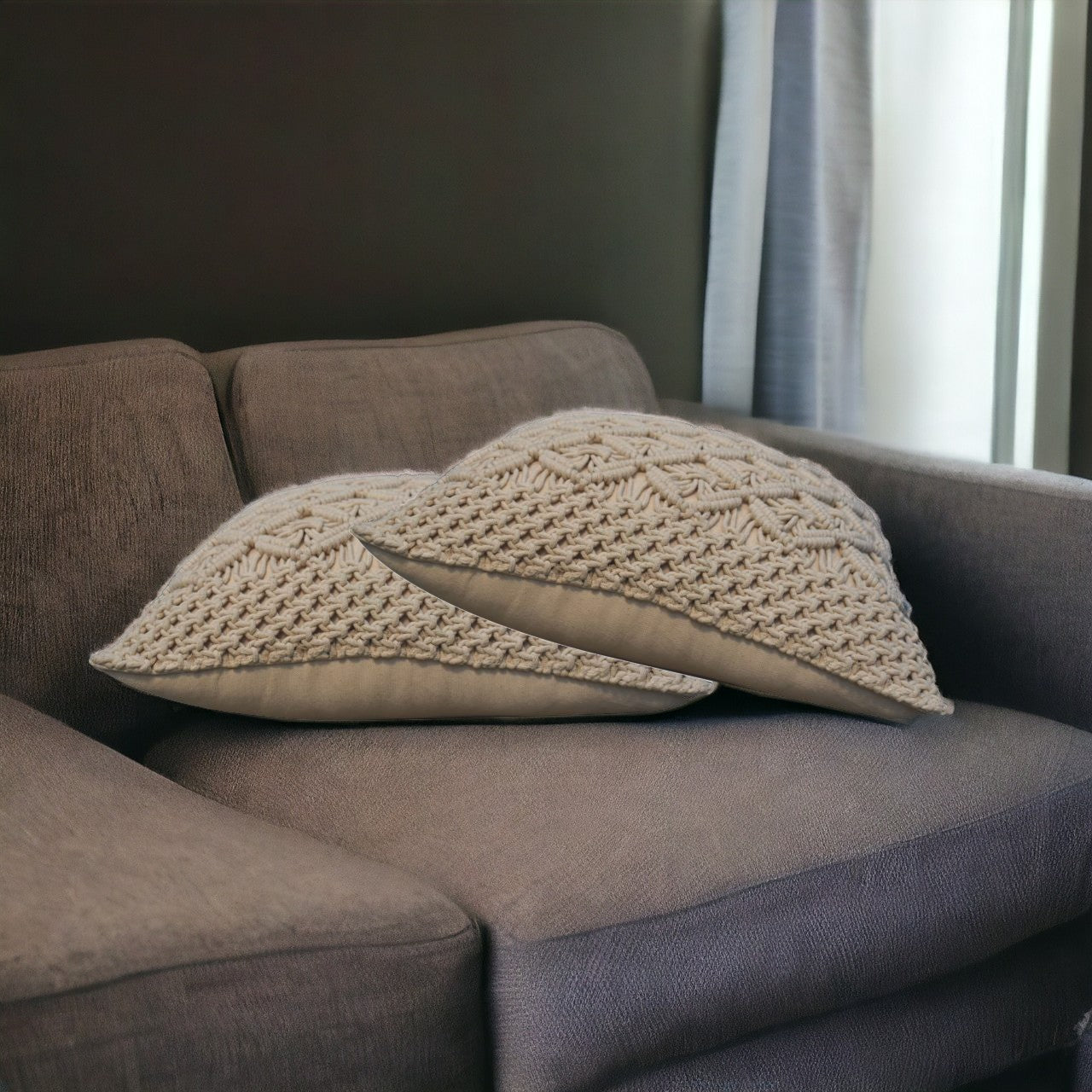 Artisan Furniture Lira Cushion Set Of 2 – Cream