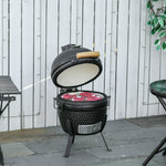 Ceramic Bbq Grill, Japanese Egg | Black