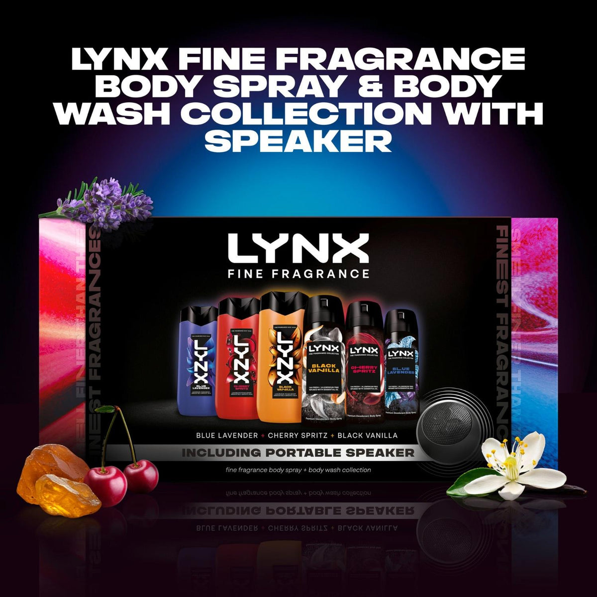 Fine Fragrance Body Spray And Body Wash Collection For Him, 6pc | Set of 3